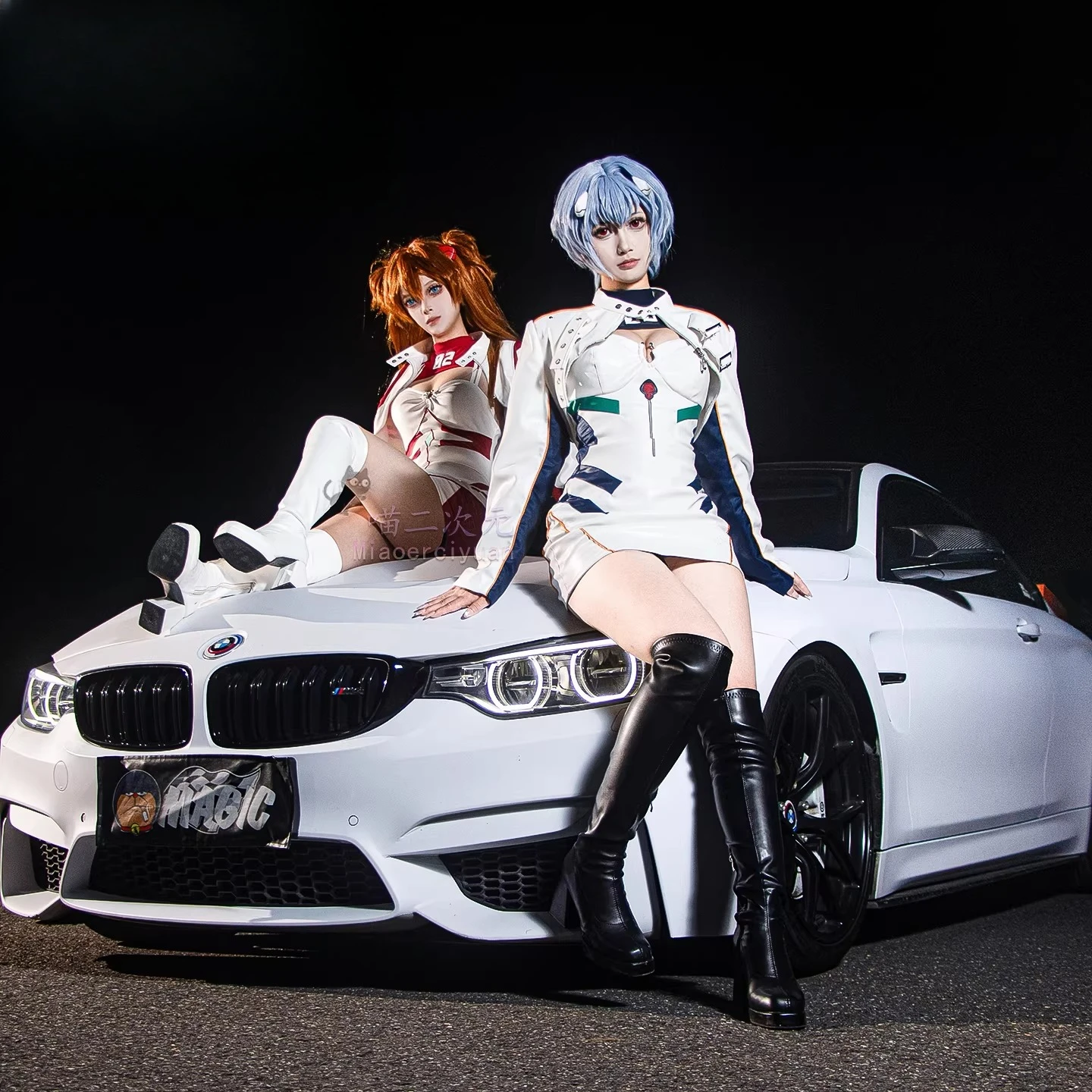 Asuka Langley Soryu Anime EVA Cosplay Ayanami Rei Costume Sexy Daily Leather Motorcycle Coat Outfit Women Halloween Uniform view 2