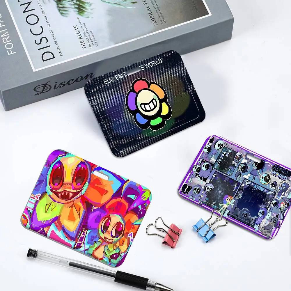 

Game D-dandy W-world Card Holder Company Staff Pass ID Work Card Holder Business Supplies