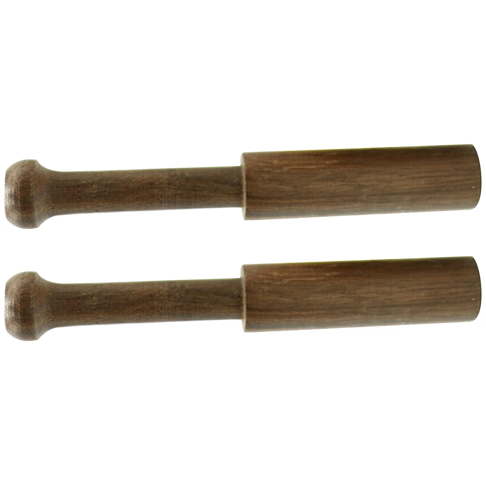 2pcs Wooden Singing Mallet Sound Accessory Chanting Bowl Stick Buddha Sound Bowl Striker Nepalese Wooden Stick Instrument Part