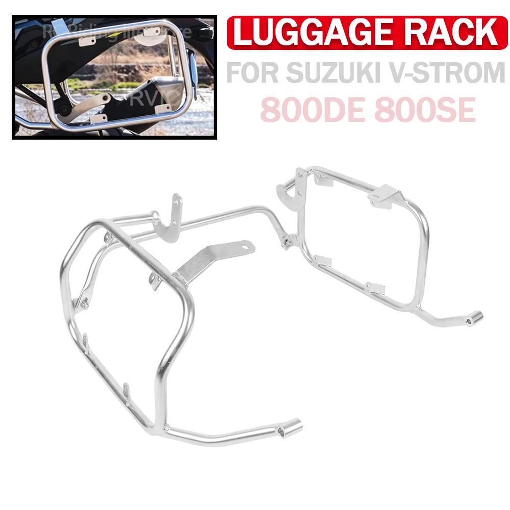 Motorcycle Panniers Bracket For Suzuki V-strom 800DE 800SE 2023 2024 800DE/SE Holder Rack Side Luggage Box Trunk Frame 800 DE