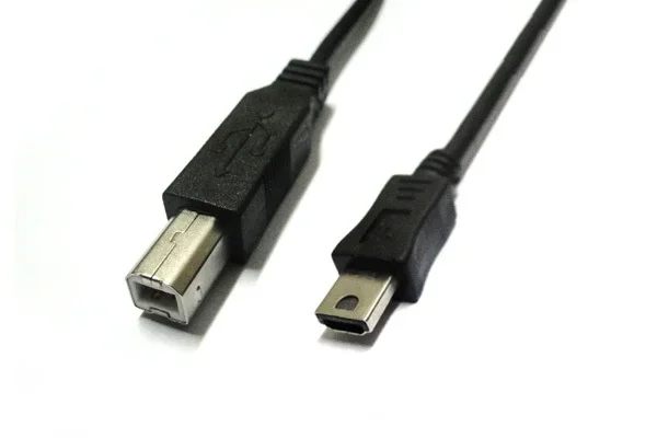 USB OTG Host Mini USB 2.0 USB2.0 Type A 5Pin to USB 2.0 Type B male connector adapter Cable 10cm 0.1m