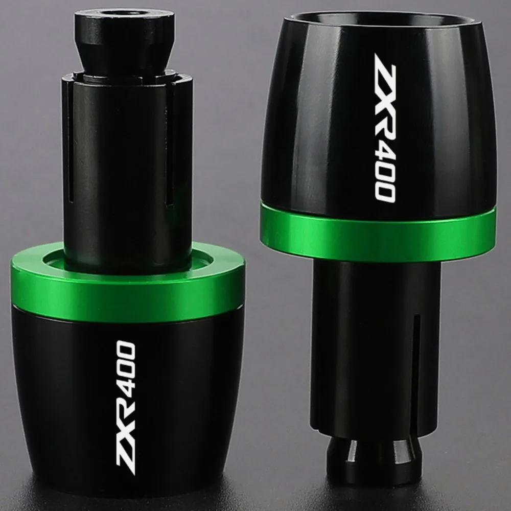 

2025 2024 2023 2022 cnc Hand Grip Handlebar Plug Cover For KAWASAKI ZXR400 allyears 2021 Cap Counterweight Plugs Slide ends 2020