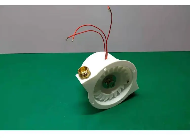 Micro Impact Hydraulic Generator Double Nozzle High Power Disc Coreless Generator Permanent Magnet