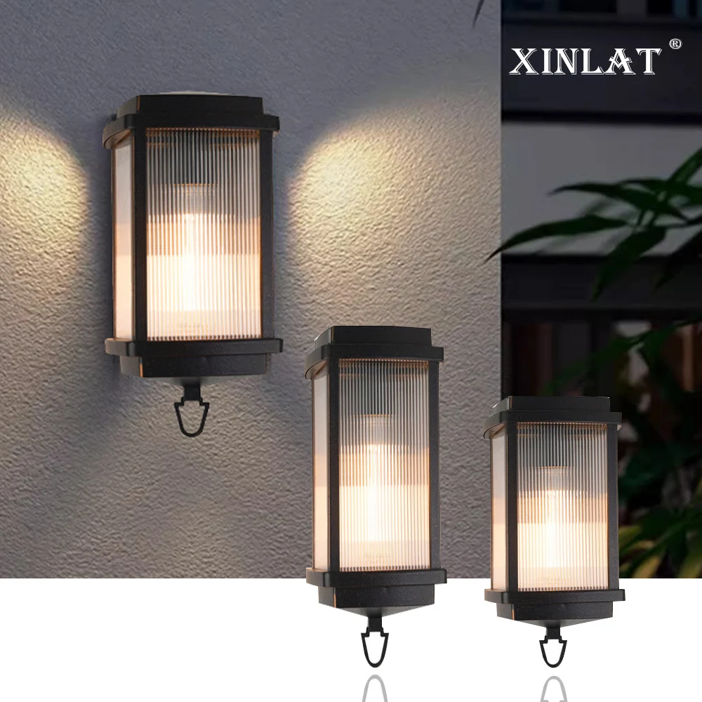 Wall Lamps Outdoor Waterproof Garden Lamps Balcony Villa Garden Gazebo Pillar Lamps Gate Terrace Aisle Outdoor Lamps and Lights