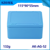 115x90x55mm Diy Outdoor Waterproof Box Electric Junction Box Blue Color ABS Plastic Enclosure Housing for Electronic Project