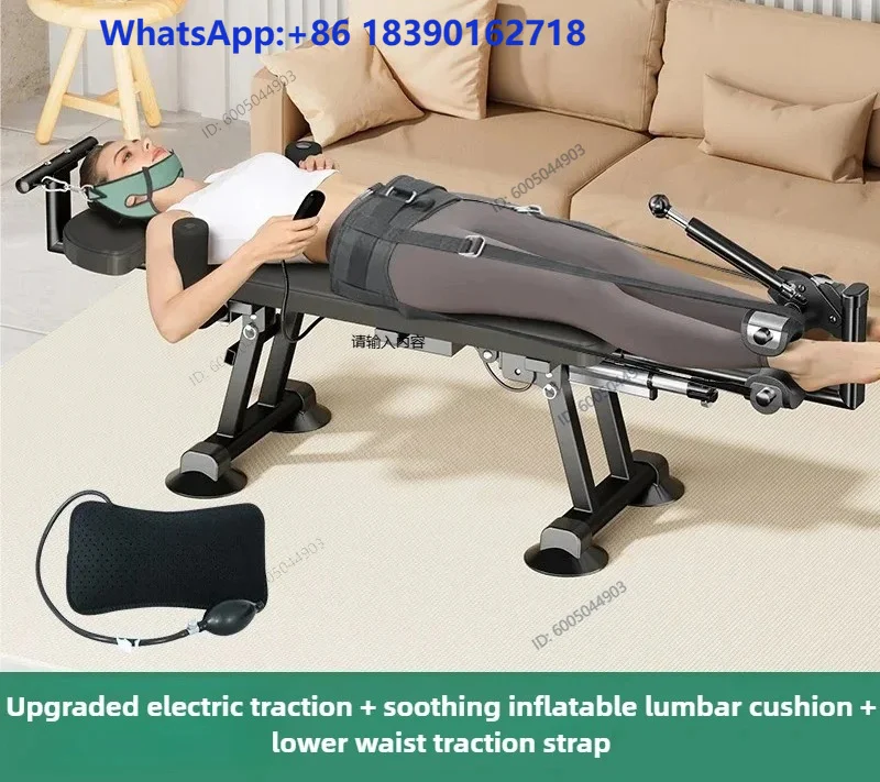 Electric Traction Waist Spine Stretching Hamstring Fitness Inverted Automatic