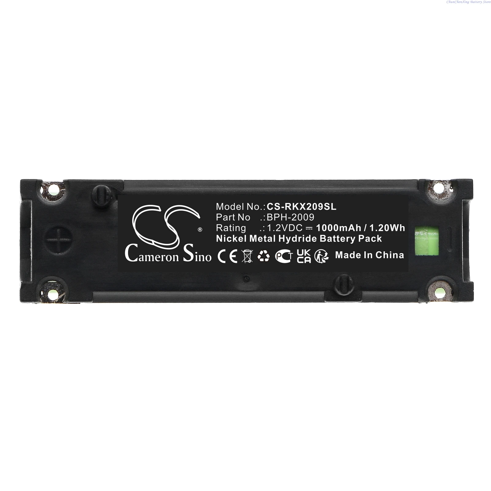 Cameron Sino 1.2V 1000mAh Battery BPH-2009 for RKI 49-1609RK, GX-2009, GX-2012