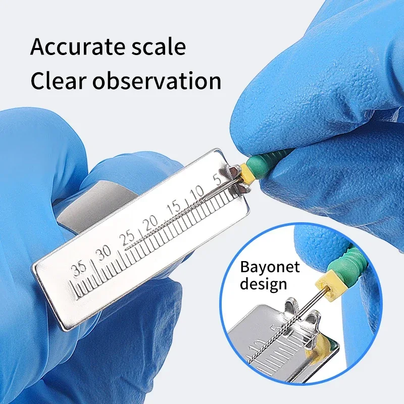 

Dental Span Ring Laboratory Equipment Precision Finger Ruler Gauge Instrument Endo Measure Scale Endodontic Dentist Tools