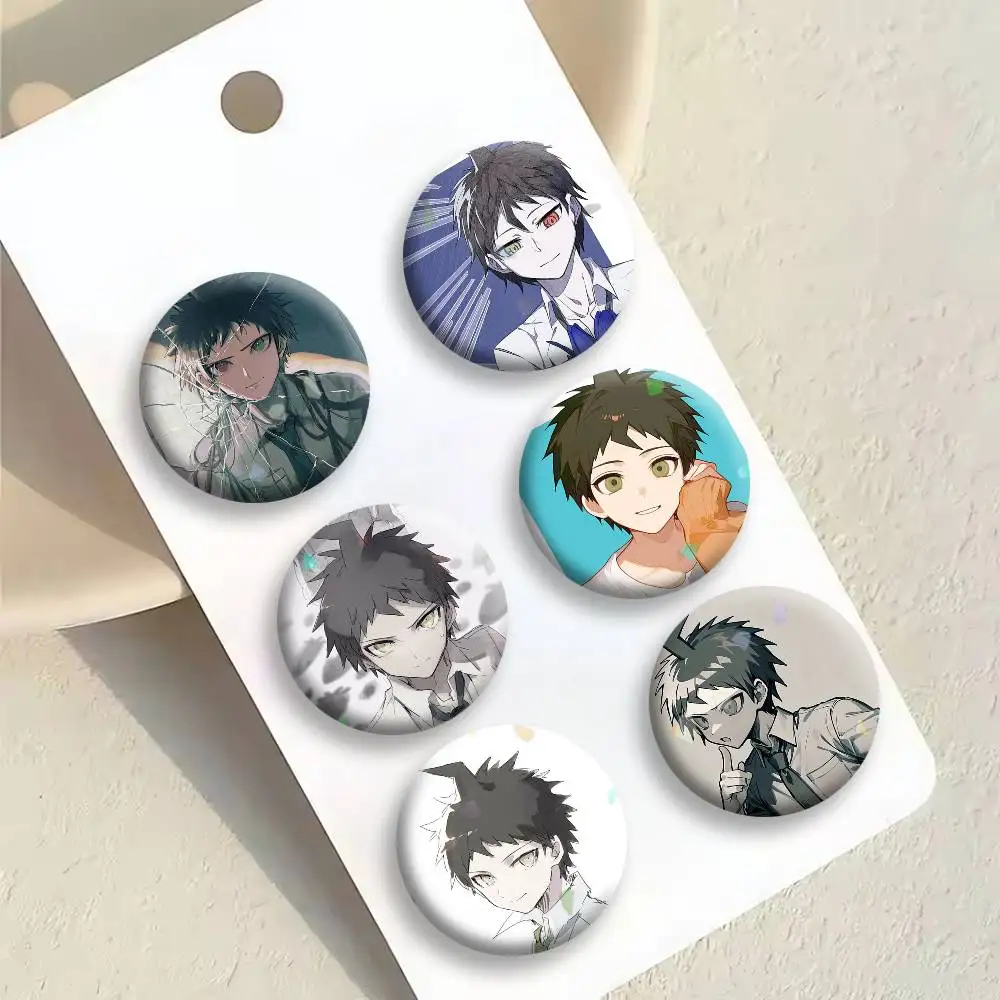 Danganronpa Hajime Hinata Brooches Cartoon Badge Pins Backpack Hat Accessories Friend Gift