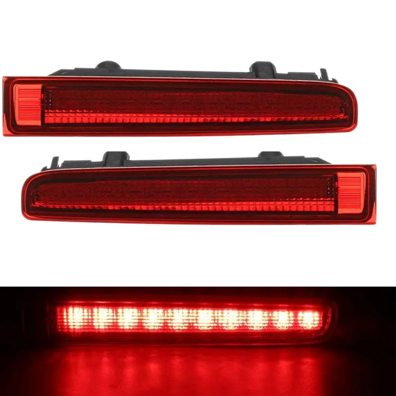 Authentic 2Pcs Car Third High Brake Light Barn Door Rear Brake Light High Mount Stop Lamp For-Vw T5 T6 For Multivan Caravelle 20