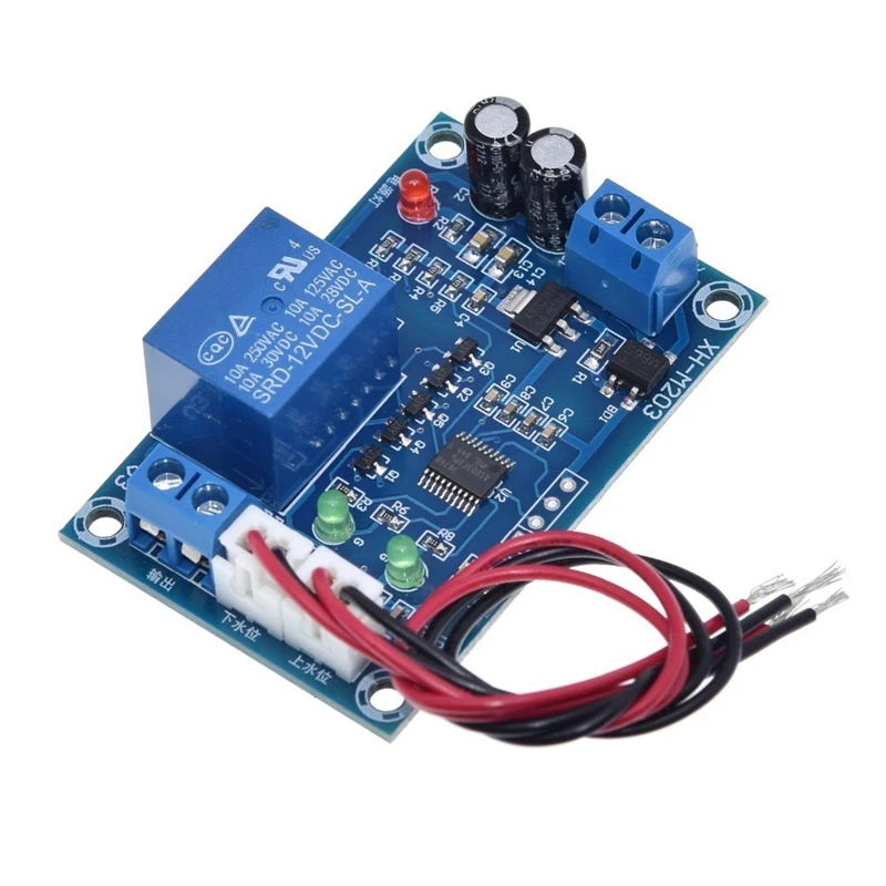 لا � � XH-M203 وحدة تحكم في المستوى المياه التلقائي وحدة تحكم في المستوى المياه مفتاح مستوى المياه مستوى وحدة تحكم بمضخة المياه S18 قطرة شي #3