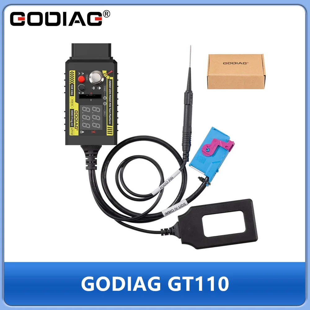 

Кабель GODIAG GT110 для тестирования систем IMMO 4-го поколения CAN-Bus UDS для VW/Skoda/Seat с POGO PIN-разъемом