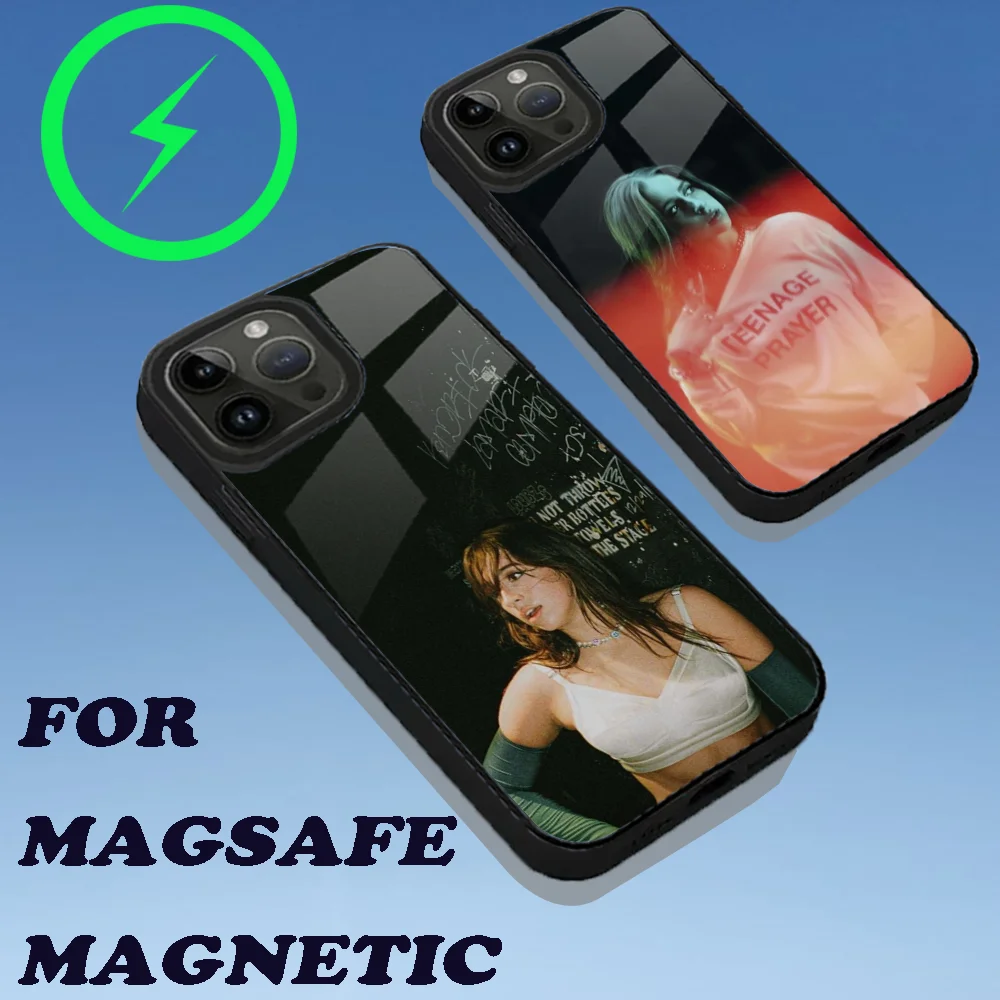 

Чехол для телефона Singer T-Tate M-Mcrae для iPhone 16,15,14,13,12,11, Plus, Pro, Max Mini Magsafe с магнитной беспроводной зарядкой
