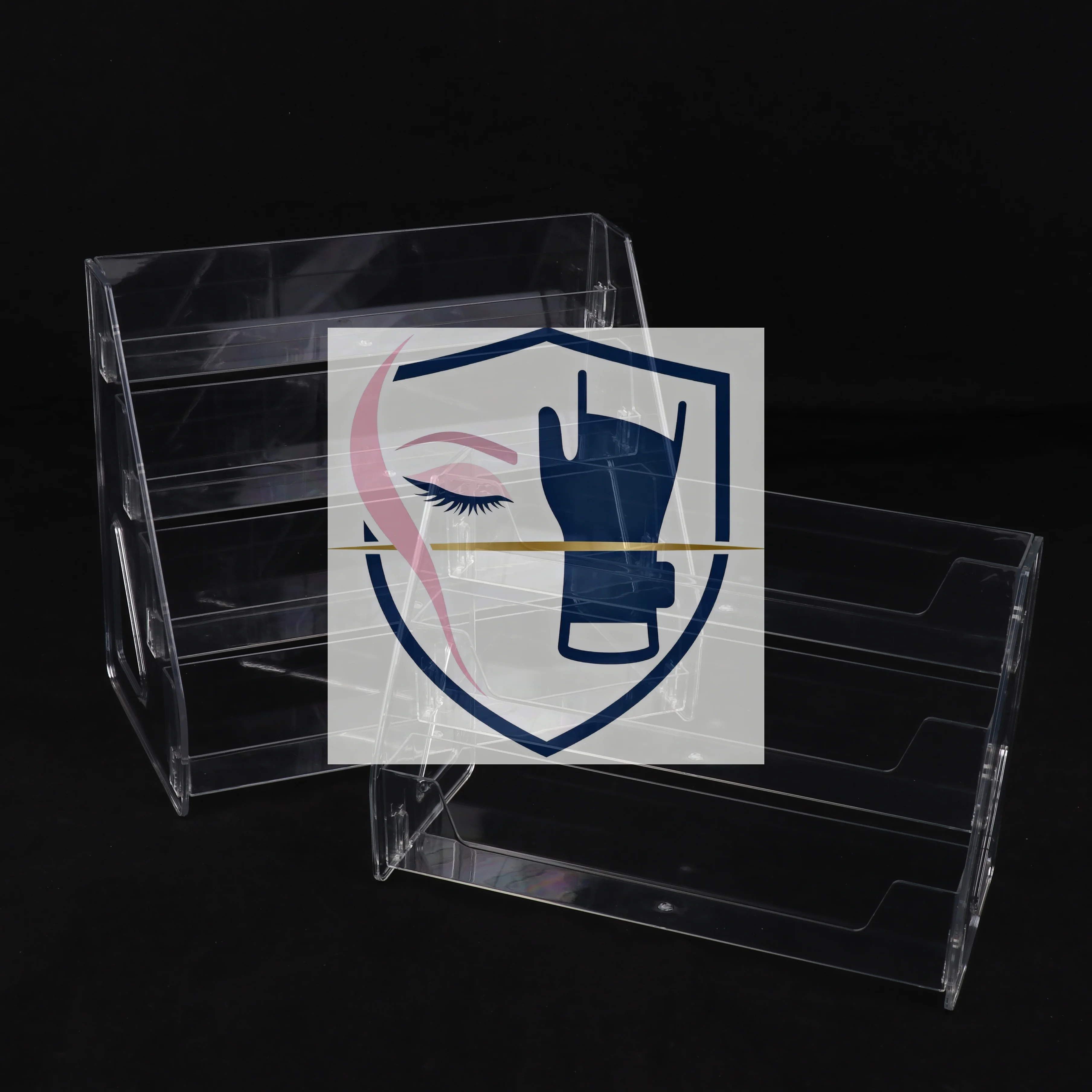 아크릴 다층 립스틱 정리함 3/4/5단 높이 조절 화장품 정리함 네일 향수 디스플레이 스탠드