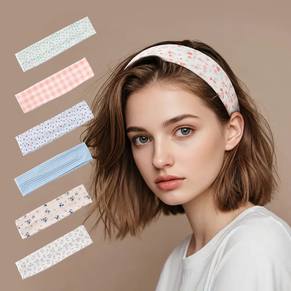 

New High Elasticity Sports Headband Wide-brimmed Breathable Yoga Headband Sweat Absorbing Wide Brim Headband Yoga