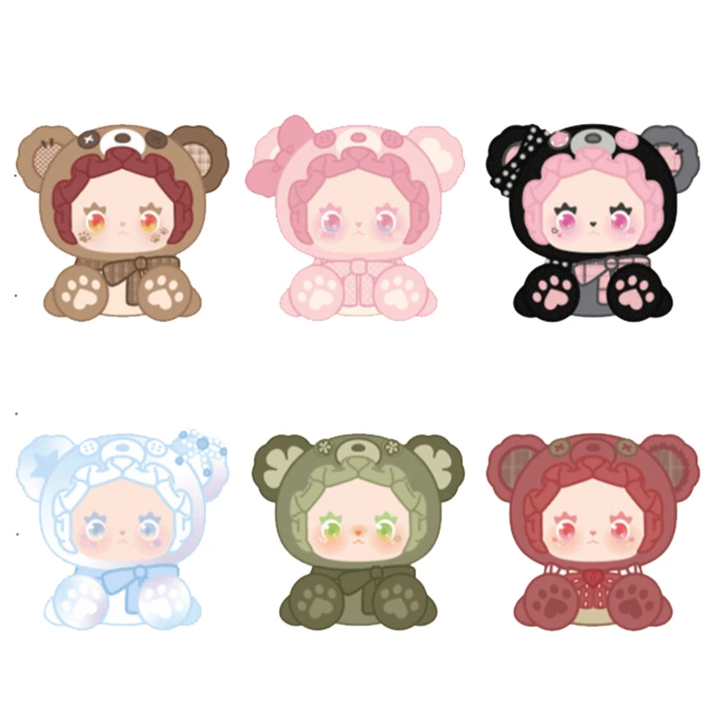 الحب إيما الدب التحالف سلسلة صندوق أعمى لطيف الدب الفينيل أفخم مفاجأة حقيبة إيما المعلقات صندوق غامض لطيف الدب أنيمي الشكل لعبة #6