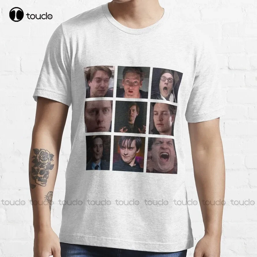 Spoddermun 3 Tobey Maguire T-Shirt Birthday Boy Shirt Custom Aldult Teen Unisex Digital Printing Tee Shirt Xs-5Xl Fashion Funny