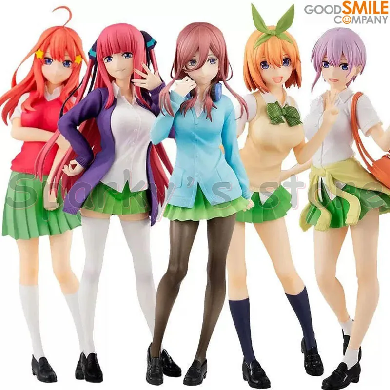 Good smile Original POP UP PARADE The Quintessential Quintuplets Anime Figure Nakano Ichika Action Figure Toys for Kids Gifts