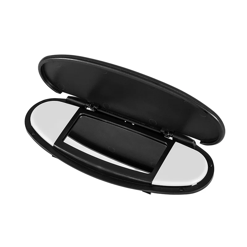 Car Sun Visor Vanity Mirror Cover with Light Lamp Cap Lid Makeup Mirror Cover Fit For BMW Mini R55 R56 R60 2007-2015 51167361833