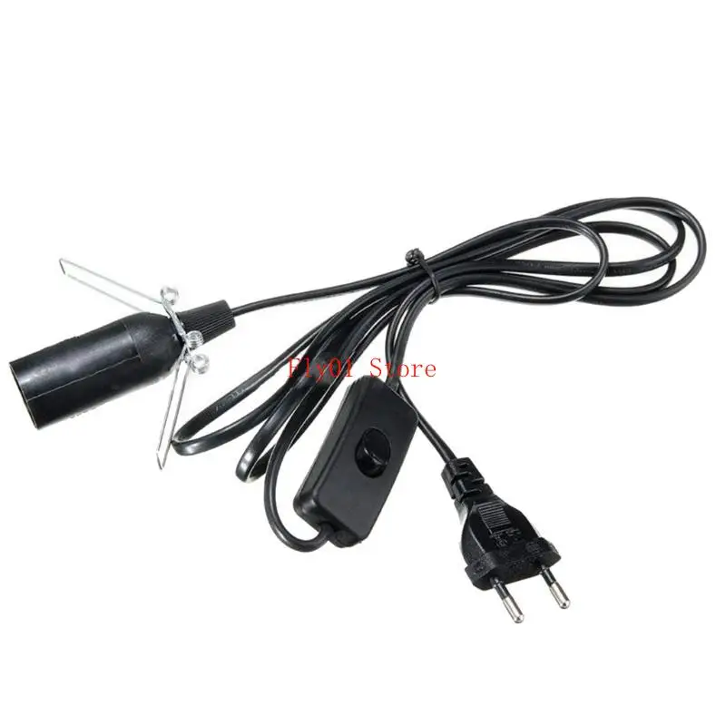 

5.9Ft Salts Lamp Cord Pendant Light Lamp Cord Cable Suitable for E14 Socket with Switches for Paper Lanterns