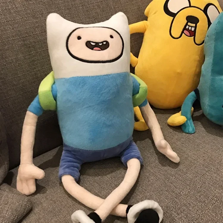 Przygoda pluszaki zabawki 28-42cm Finn Jake BMO miękkie wypchane Anime Kawaii kreatywne prezenty dla dzieci z kreskówek