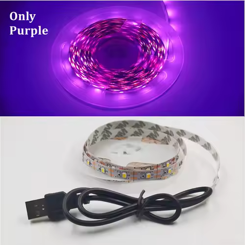 5M USB LED Strip Light 5V 3528 1 Meter 5 Meter Warm Cool White Pink Green Blue Red SMD Ribbon Ceiling Cabinet Light waterproof - Image 16