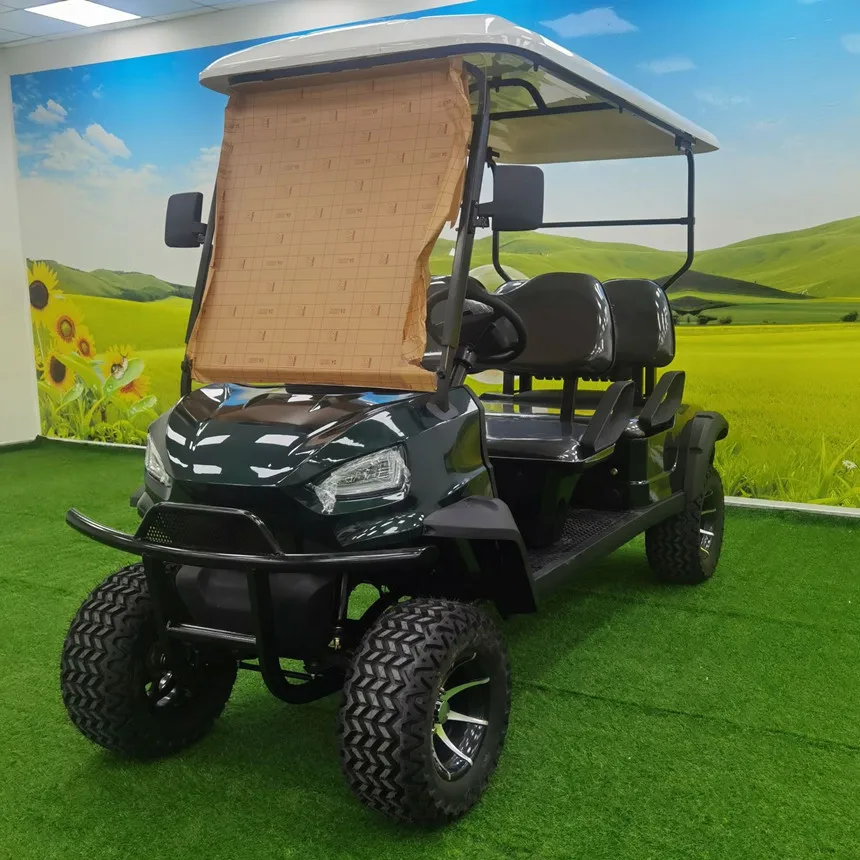 Brand Electric Golf Cart Factory Price Golf Cart 4KW/5KW/7KW AC Motor Travel Electric Grocery Cart Safety Electric Golf Cart