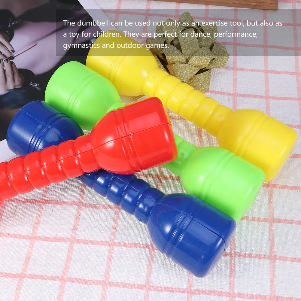 

4 PCS Toys Dumbells Children's Dumbbell Barbells for Kindergarten Sports Exercise Dumbbells Baby