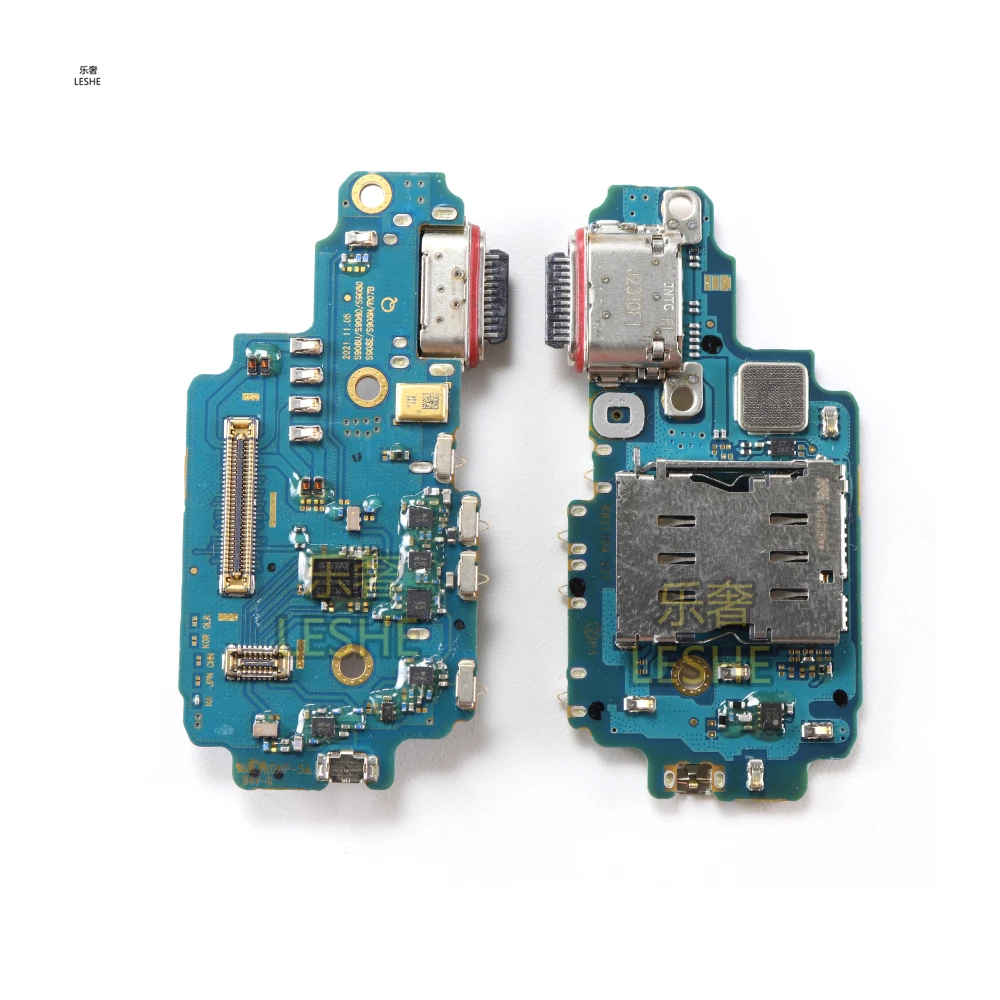 Poort Opladen Board Flex Voor Samsung Galaxy S22 Ultra 5G S908B/U/N/E/W Dual SIM Type-C Connector Dock Charger Kabel