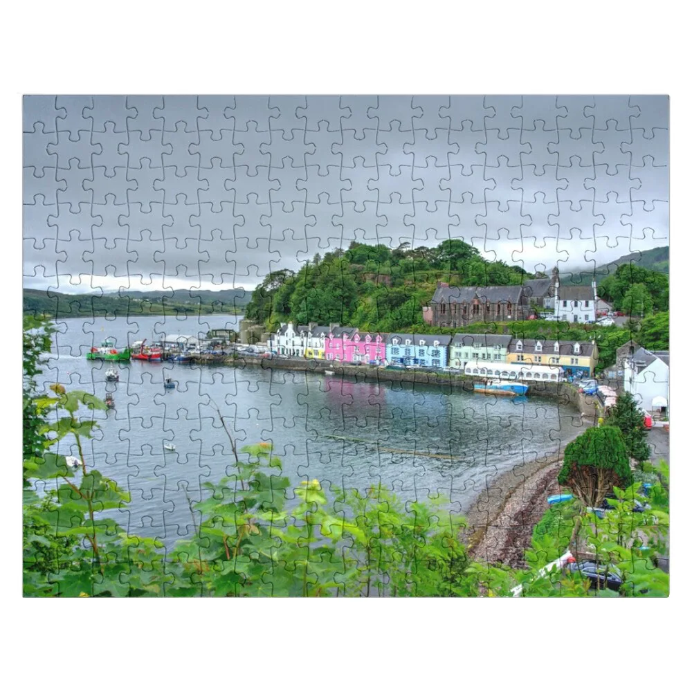 Portree Harbour Jigsaw Puzzle Custom Puzzle With Photo Custom Wooden Puzzle Name