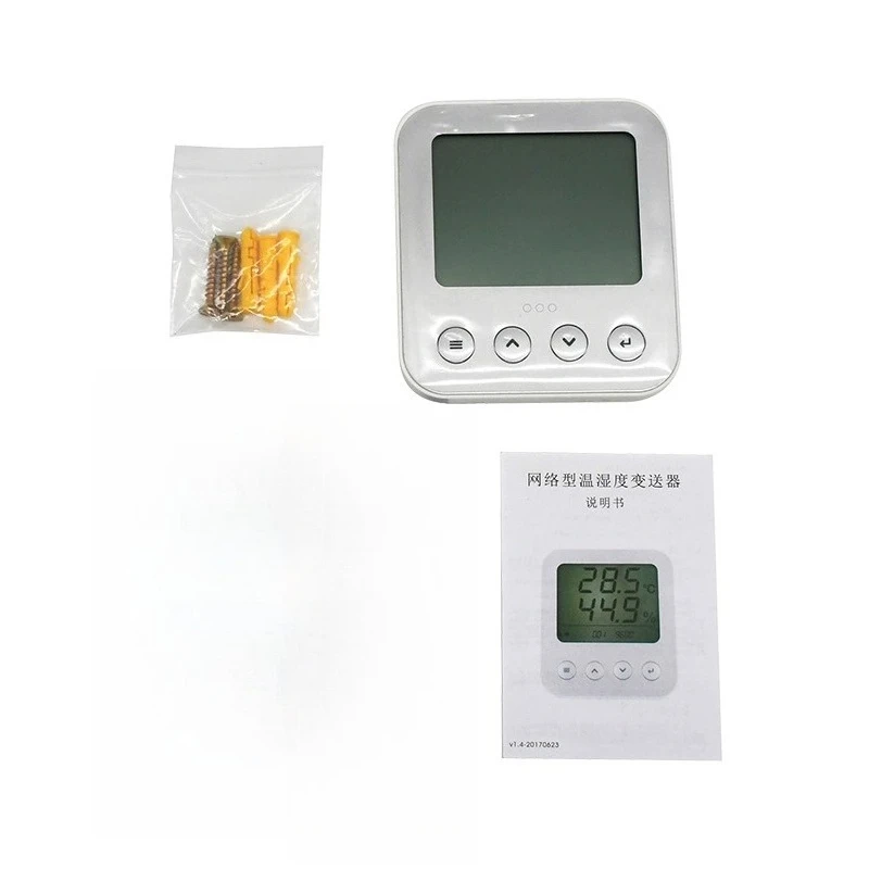 

Industrial Grade Temperature Humidity Recorder Digital Display Temperature Humidity Transmitter Wall-mounted Instrument AW3485A