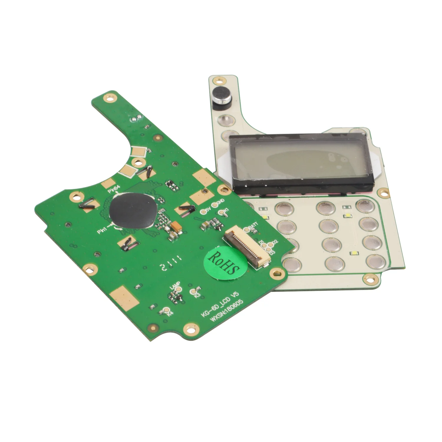 Wouxun Walkie Talkie KG-UV6D Spare Parts Keypad PCB Board with LCD and Mic