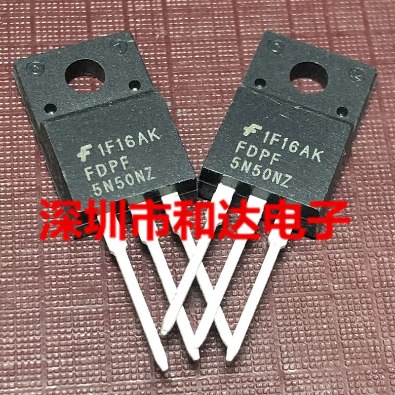 10pcs FDPF5N50NZ F 500V 4.2A