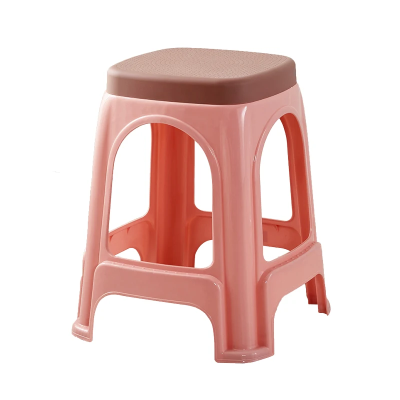 

economic living room chair Plastic stools for household use, thickened small stools, high stools, wooden stools, plastic stools