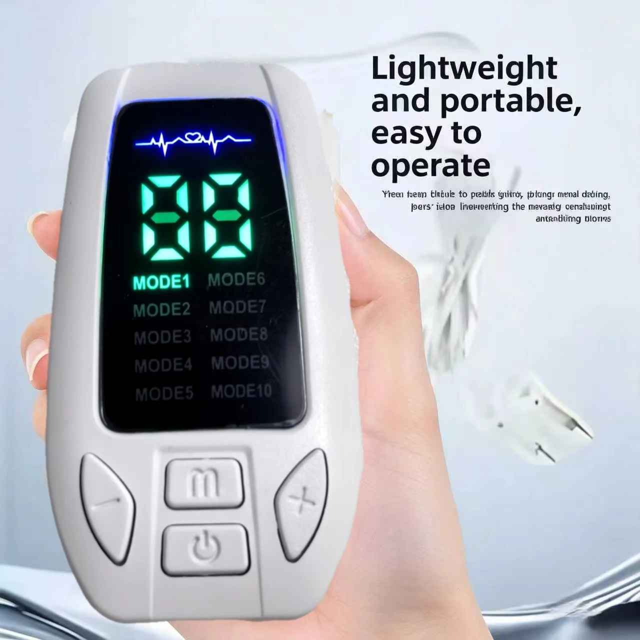 Ear Clip Sleep Aid Instrument CES Microcurrent, Pulse Therapy Device for Anxiety and Insomnia Soothe