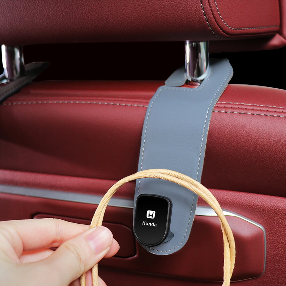 Quality Car Headrest Hook Premium Rear Seat Hanging Hook For Honda Mugen Power Civic Accord Odyssey Jazz CRZ CRV Spirior