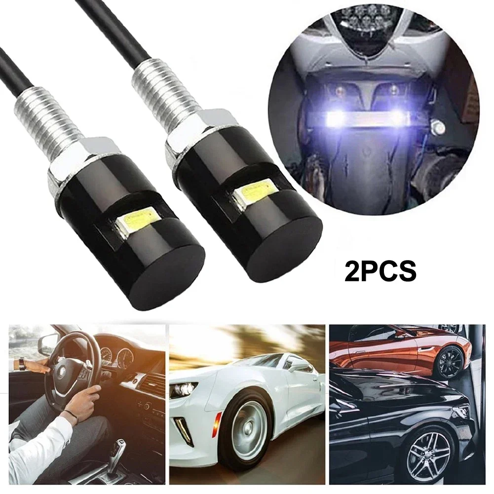Usage Number License Plate Lights License Plate Lights Motorcycle Tail Bolt Lamps LED V Auto Lamps Lights Number