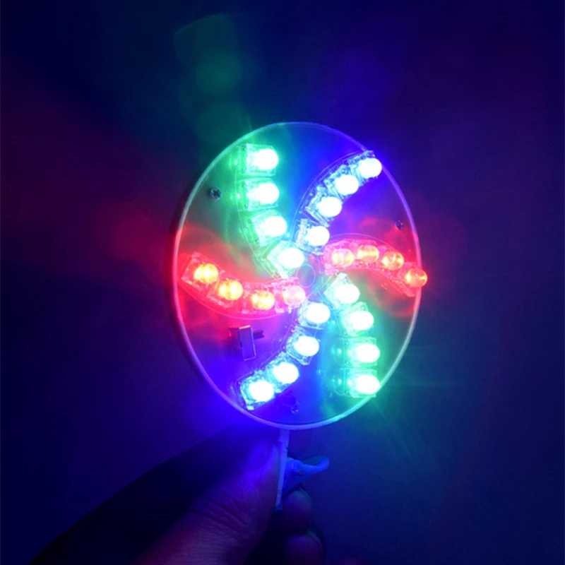 Lámpara led Piraña con interruptor para niños, juguetes vlieger de Dragón Volador, batería flux, ruedas calientes, envío gratis