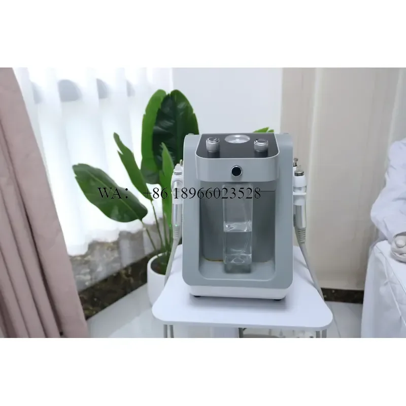 WMWMNU para Spa Facial Multifuncional Aqua Peel, Masaje Facial con Agua, Microdermoabrasión con Diamante, Cuidado con Chorro de Oxígeno para Esteticistas