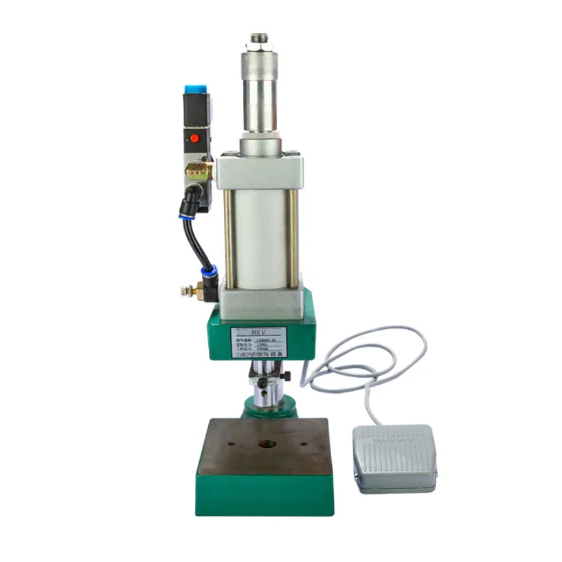 Groothandel Mini Pneumatische Punch Persmachine Pneumatische Pers Voor Snijden Pneumatische Stempelen Apparatuur