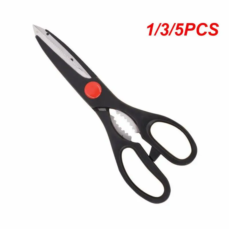 1/3/5PCS Household Stainless Steel Strong Food Meat Kitchen Scissors Multi-function Fruit Vegetable Chicken Bone Scissors