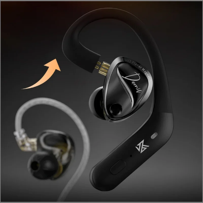 

Наушники KZ Duonic 1PR+1DD HIFI IEMs, внутриканальные проводные наушники с тройным магнитным планарным драйвером, 4 режима настройки, HD-микрофон с двойной поддержкой микрофонов