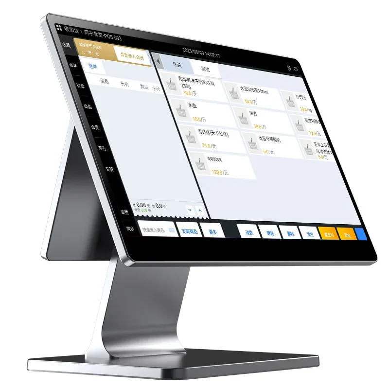 

Catering milk tea fruit weighing, code scanning machine, cashier system, takeaway, multi-function