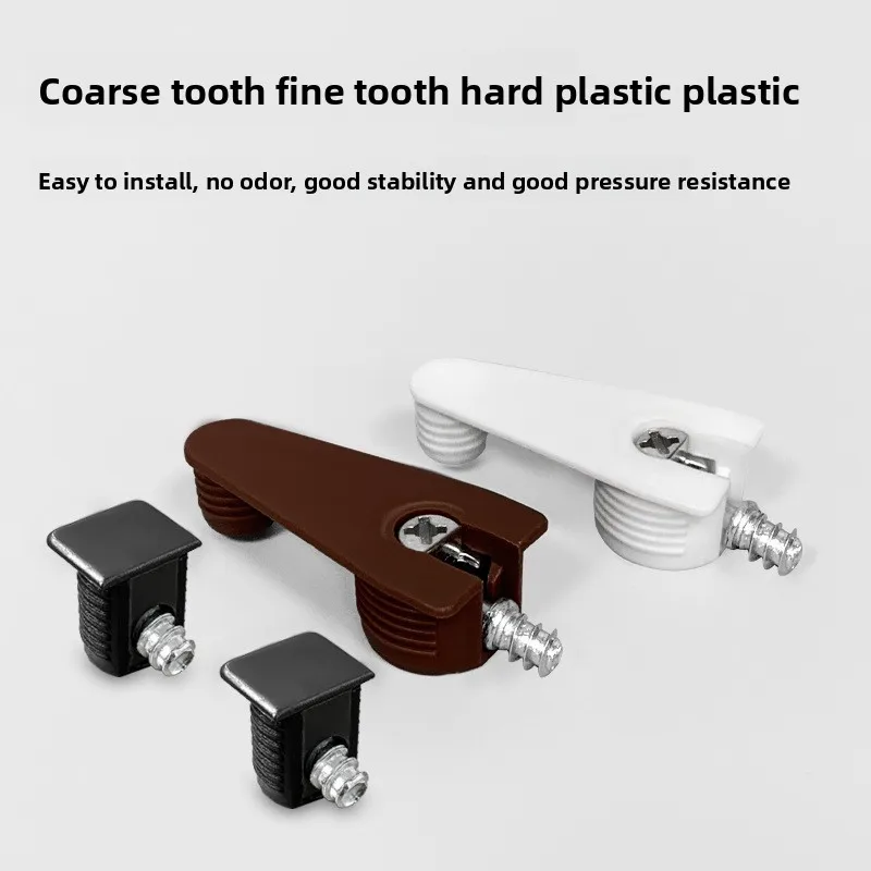 Adjustable 2-in-1 & 3-in-1 Shelf Bracket, Furniture Connector for Cabinet Wardrobe, 8/10/12mm