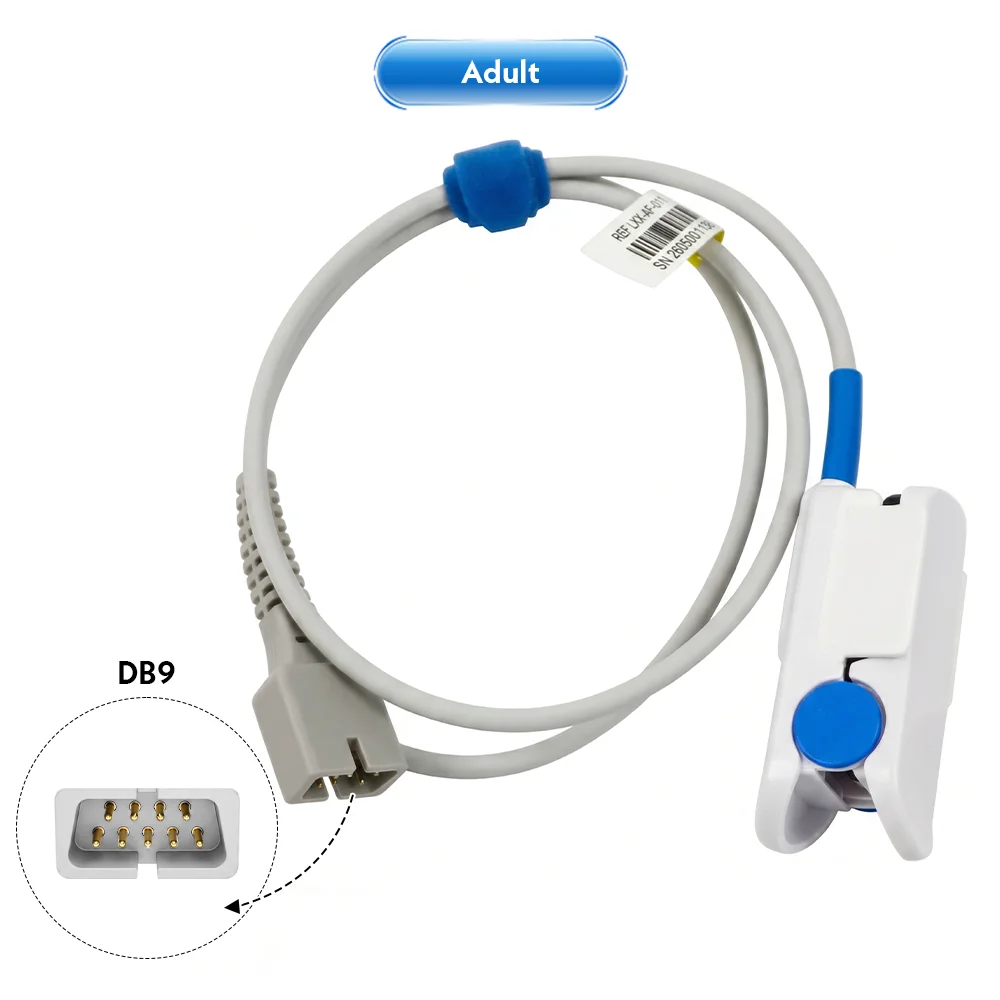 Blood oxygen SPO2 probe accessories for HPM200 Handheld Patient Monitor Oximeter