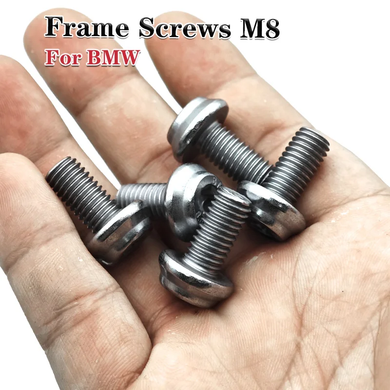 

Motorcycle Frame Screws M8 For BMW R1300GS R1200GS/ADV F900R/XR R1200RT S1000R C600 C650GT F750GS F850GS RNINET K1600GT/B R18