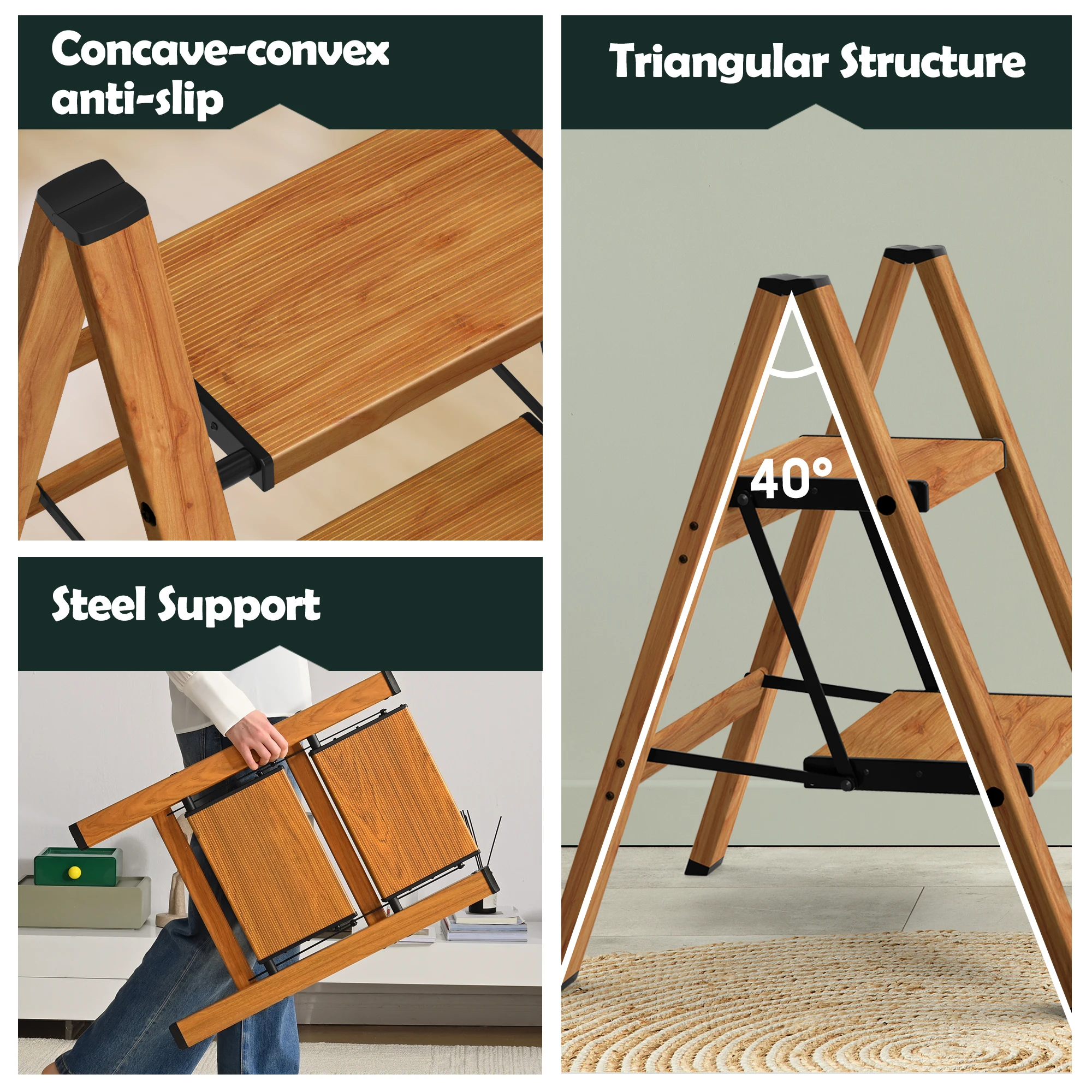 Рисунок 5 - Легкая складная алюминиевая лестница