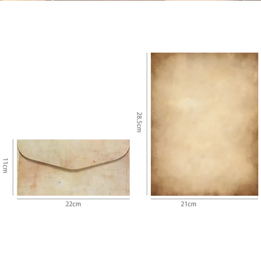 10pcs Retro Envelope DIY Postcard Card Storage Invitation Gift Packing Envelope