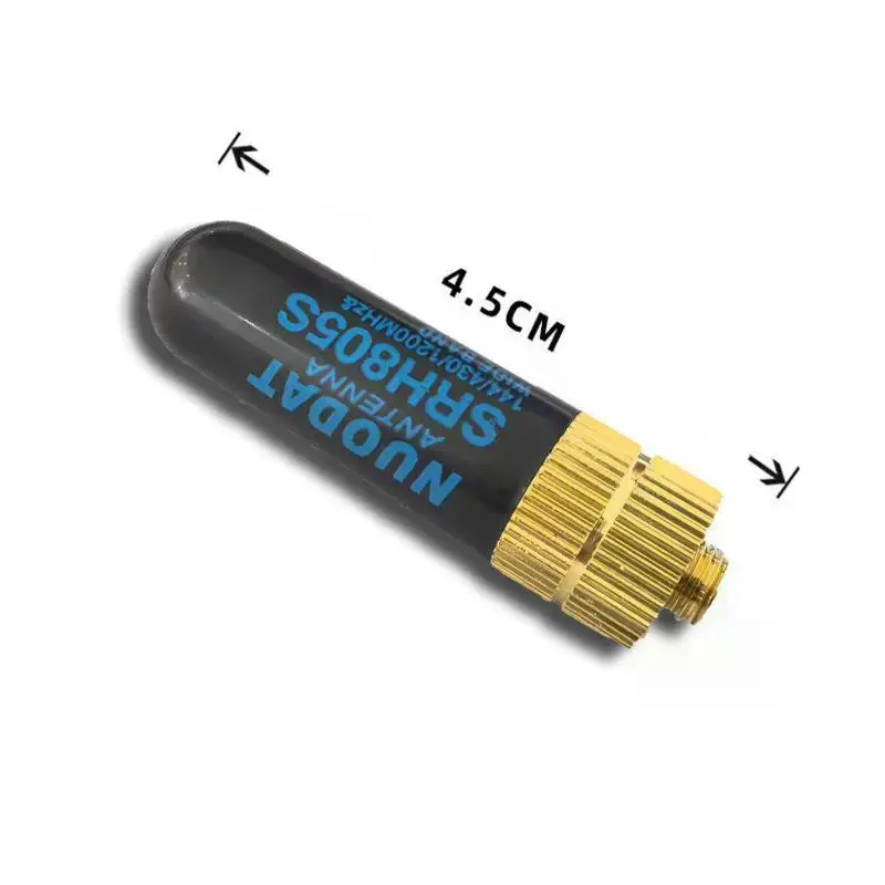 1Pc SMA-M/SMA-F Dual Band Antenna UHF VHF Antenna SRH805S Designed For Walkie Talkie 4.5cm view 5