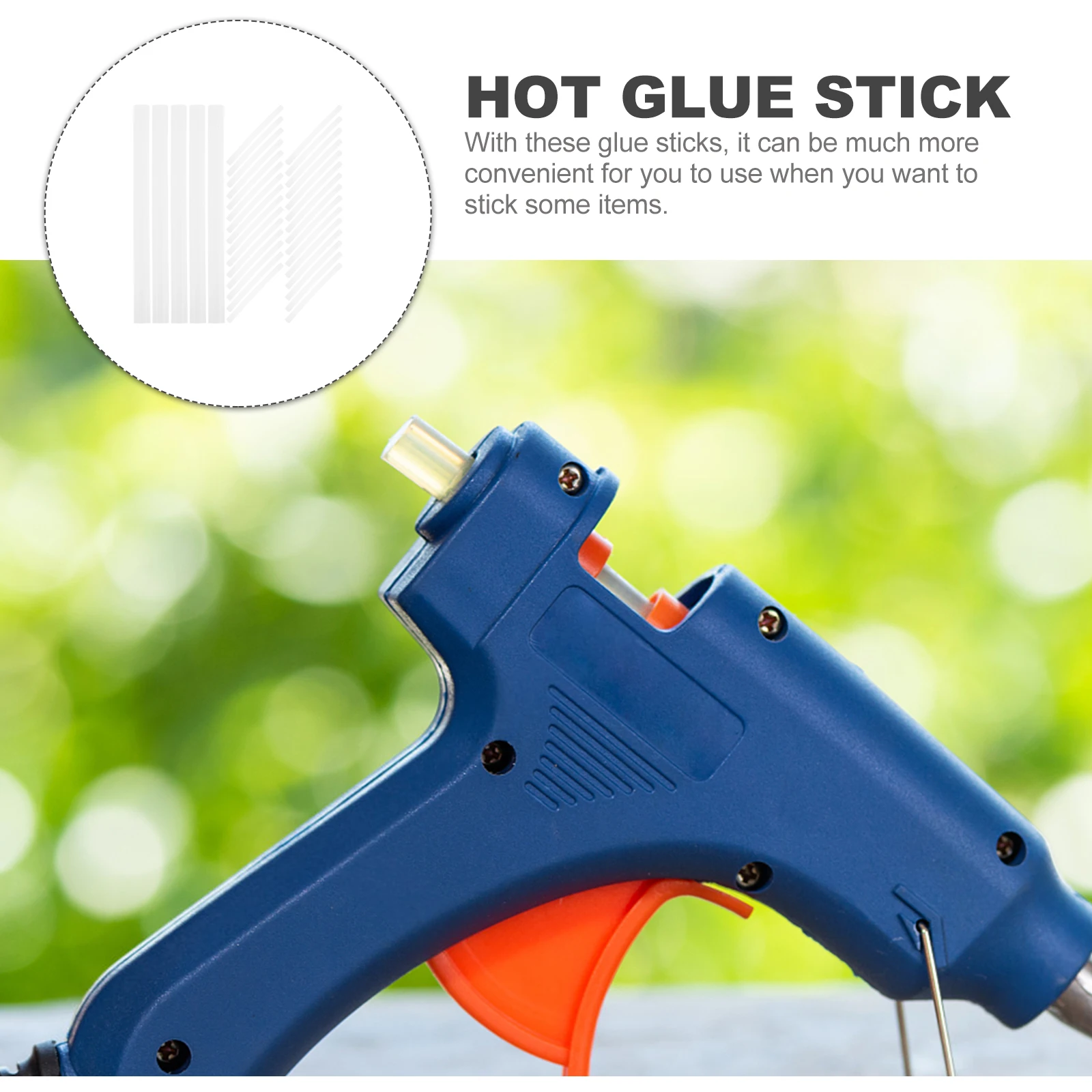 

100Pcs Colored Hot Melt Glue Sticks Strong Adhesive for Crafting Kits and Handicrafts Glow in The Dark Glue DIY Accessories